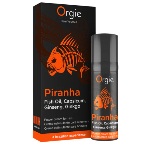 Orgie Piranha Power krem intymny wspomagający erekcję 15 ml