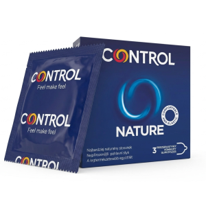 Prezerwatywy CONTROL Nature klasyczne cienkie nawilżane 3 szt.