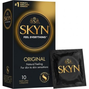 SKYN Original Manix Prezerwatywy nielateksowe klasyczne cienkie bez lateksu 10 szt.