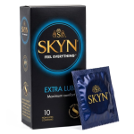 SKYN Extra Lube Prezerwatywy bez lateksu ekstra nawilżane 10 szt.