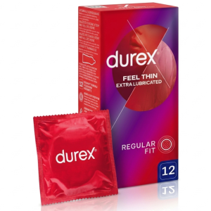 Durex Fetherlite Elite Prezerwatywy cienkie dodatkowo nawilżane 12 szt.