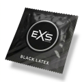 Prezerwatywy czarne EXS Black Latex cienkie nawilżane lateksowe 1 szt.