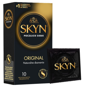 SKYN Original Prezerwatywy bez lateksu cienkie klasyczne 10 szt.