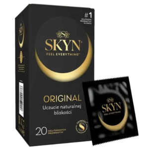 SKYN Original Prezerwatywy bez lateksu cienkie klasyczne 20 szt.