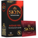 SKYN Intense Feel Prezerwatywy bez lateksu z wypustkami stymulujące 10 szt.