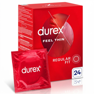 DUREX Feel Thin Classic cienkie prezerwatywy nawilżane 24 szt.