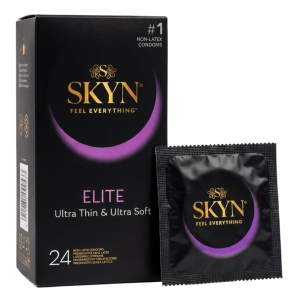 SKYN  Elite Prezerwatywy bez lateksu ultra cienkie 24 szt.