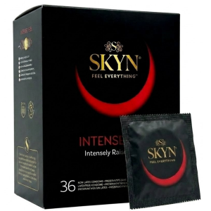 SKYN Intense Feel Prezerwatywy bez lateksu z wypustkami stymulujące 36 szt.