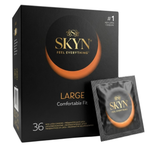Prezerwatywy powiększone SKYN Large rozmiar XL bez lateksu 36 szt.