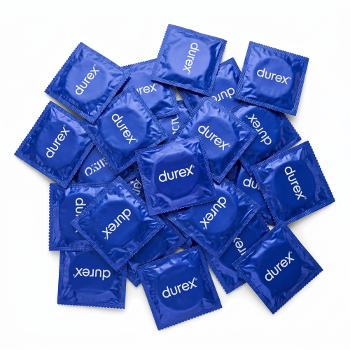 Durex Natural Regular Fit Prezerwatywy klasyczne cienkie nawilżane 50 szt.
