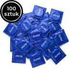 Durex  Natural Slim Fit Prezerwatywy dopasowane mniejszy rozmiar cienkie nawilżane 100 szt.