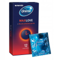 Prezerwatywy opóźniające wytrysk Unimil Max Love dłuższy stosunek 12 szt.