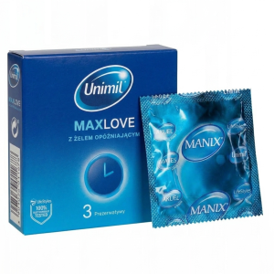Prezerwatywy Unimil Super Easy-Fit Dopasowane klasyczne cienkie 3 szt.