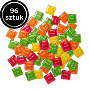  Saboreame Prezerwatywy smakowe owocowe cienkie nawilżane 96 szt.