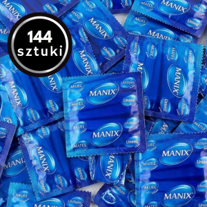 Prezerwatywy Mates Ultra Thin Super CIENKIE nawilżane zestaw 144 sztuk