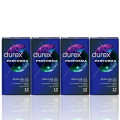 Durex Performa prezerwatywy z żelem opóźniającym wytrysk dłuższe doznania 4x 12 szt.