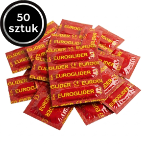 Prezerwatywy cienkie klasyczne EUROGLIDER 50 szt.