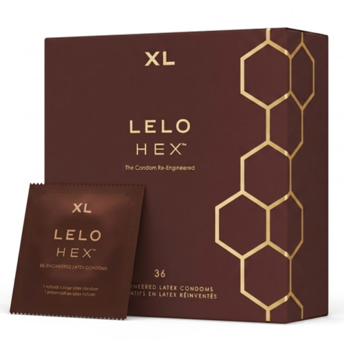 Prezerwatywy powiększone Lelo Hex Respect rozmiar XL cienkie 36 szt.
