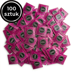  Prezerwatywy grube EXS Extra Safe mocne nawilżane 100 szt.