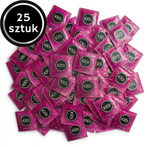  Prezerwatywy grube EXS Extra Safe mocne nawilżane 25 szt.