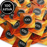 Prezerwatywy smakowe EXS Crazy Cola cienkie nawilżane 100 szt.