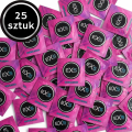 Prezerwatywy smakowe EXS Bubble Gum cienkie guma balonowa 25 szt.