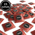 Prezerwatywy rozgrzewające EXS Warming cienkie nawilżane 25 szt.