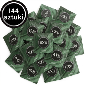 Prezerwatywy XXL EXS Jumbo duży rozmiar większe dłuższe 144 szt.