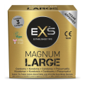  Prezerwatywy XL EXS Magnum duży rozmiar cienkie 3 szt.