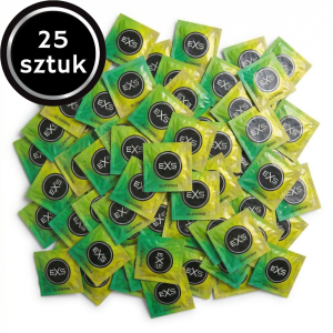 Prezerwatywy świecące w ciemności EXS Glow cienkie nawilżane 25 szt.