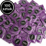 Prezerwatywy smakowe EXS Chocolate czekoladowe cienkie 100 szt.