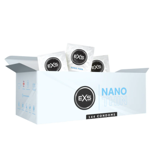 Prezerwatywy Ultra Cienkie EXS Nano Thin Nawilżane 144 szt.