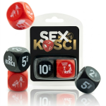 Sex kości gra erotyczna w pozycje czarno/czerwone