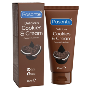 Żel Intymny Pasante Cookies and Cream Smakowy Nawilżający Lubrykant 75ml