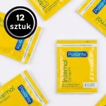 Prezerwatywy Damskie Pasante Internal Female Wewnętrzne Nawilżane Zestaw 12 szt.