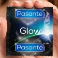 Prezerwatywy świecące w ciemności Pasante Glow cienkie nawilżane 1 szt.