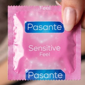 Prezerwatywy Pasante Sensitive Cienkie Dopasowane Naturalne Doznania 1 szt.