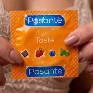 Pasante Chocolate Prezerwatywy Smakowe Czekoladowe Słodki Aromat Oralne 1 szt.