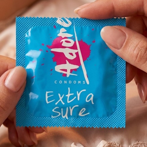 Prezerwatywy pogrubiane Pasante Adore Extra Sure nawilżane 1 szt.