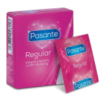 Prezerwatywy Pasante Regular Klasyczne Nawilżane Standardowe Komfort 3 szt.