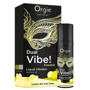 Orgie Gin Tonic Żel Intymny Smakowy Cytryna Mrowienie Wibracje 15ml