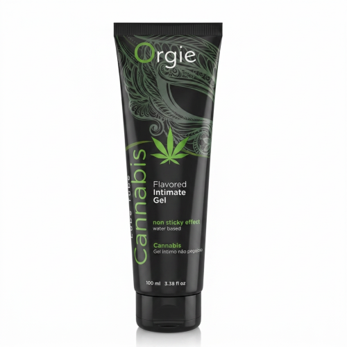 Orgie Cannabis żel intymny na bazie wody o smaku konopi indyjskich 100 ml