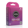 Prezerwatywy damskie EXS Non-Latex Internal cienkie nawilżane 4 szt.