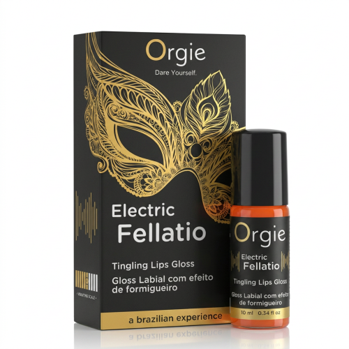 Orgie Electric Fellatio Błyszczyk do Seksu Oralnego Mrowiący 10 ml