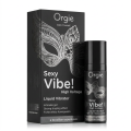 Orgie Sexy Vibe High Voltage żel intymny stymulujący wibrator w płynie 15 ml