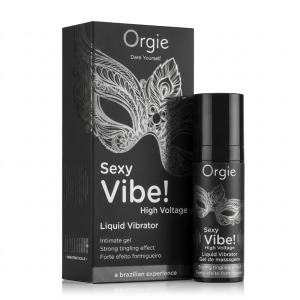 Orgie Sexy Vibe High Voltage żel intymny stymulujący wibrator w płynie 15 ml