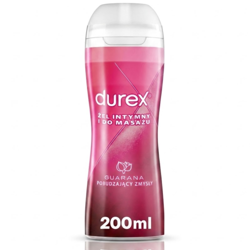 Durex Guarana żel intymny i do masażu pobudzający zmysły 200 ml