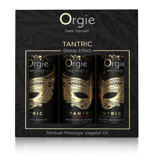 Orgie Tantric Kit Olejki do Masażu Tantrycznego Zestaw 3x30ml