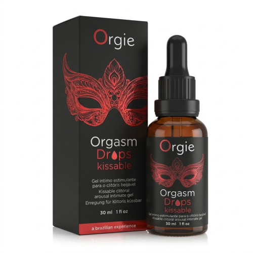 Orgie Orgasm Drops Kissable Żel do Łechtaczki Smakowy 30ml