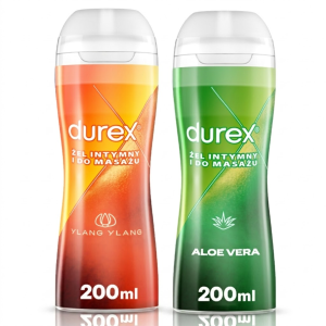 Durex żel intymny nawilżający i do masażu Aloe Vera i Ylang Ylang 
